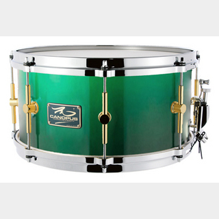 canopus The Maple 8x14 Snare Drum Emerald Fade LQ