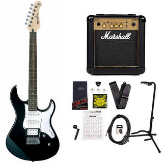 YAMAHA Pacifica 112V BL BlackMarshall MG10アンプ付属エレキギター初心者セット【WEBSHOP】