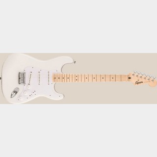【美品】Squier ストラトキャスター HSS エレキギター本体 ホワイト 美品】Squier ストラトキャスター HSS エレキギター本体