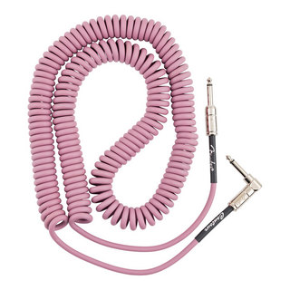 Fender Fender フェンダー Contour 30ft（約9m） Coiled Cable Burgundy Mist カールコード ギターケーブル