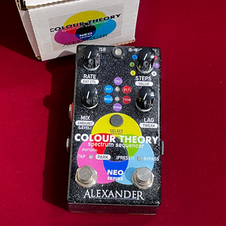 Alexander Pedals Colour Theory 【展示入替特価】【6モード搭載スペクトラム・シーケンサー】