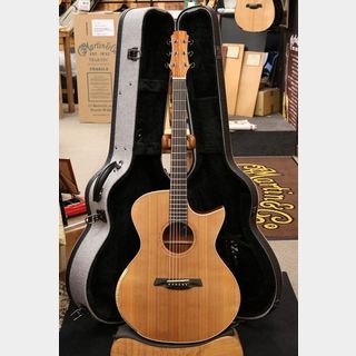 Hozen Guitars【動画あり】BlackLabel MJ "Midium Jumbo"【レッドシダー×アフリカンマホガニー】【無金利分割対象】