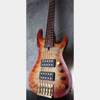 Pensa Custom Curve Top 5-Strings BASS / Built by Mas Hino