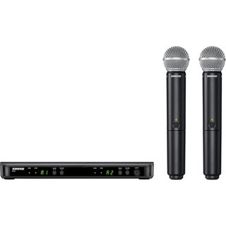 Shure BLX288/SM58 (BLX288J/SM58-JB)【ワイヤレスマイクセット】【送料無料!】