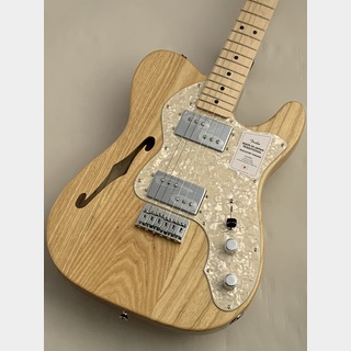 Fender Made in Japan Traditional 70s Telecaster Thinline Natural #JD24018595【3.38kg】