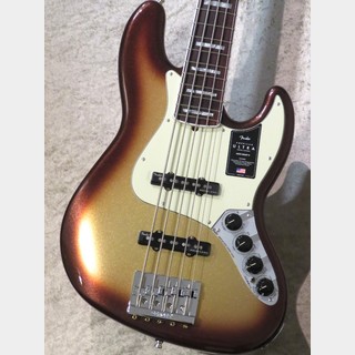 Fender【渋さと美麗の共存】American Ultra Jazz Bass V - Mocha Burst- #US23105081【5弦】【4.67kg】