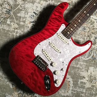 FenderMade in Japan Hybrid II 2024 Collection Stratocaster Quilt Red Beryl 3.36kg #JD23028151