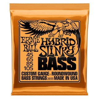 ERNIE BALLRound Wound Bass Strings/2833 HYBRiD SLiNKY