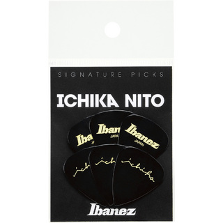 IbanezP1000ICHI-BK Ichika Nito ピック 6枚入りパック ウルテム ティアドロップ ミディアム