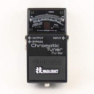 BOSS 【中古】 BOSS TU-3W(J) Chromatic Tuner WAZA CRAFTシリーズ ギターチューナー