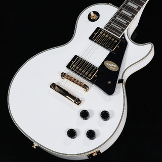 Epiphone Inspired by Gibson Les Paul Custom Alpine White(重量:4.14kg)【渋谷店】