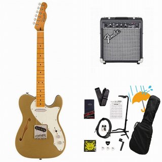 Squier by Fender FSR Classic Vibe 60s Telecaster Thinline Maple FB Parchment PG Aztec Gold Fender 10Wアンプ付属エレキ