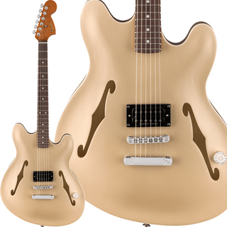 Fender Tom DeLonge Starcaster Satin Shoreline Gold エレキギター