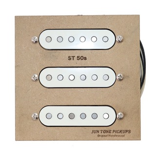 JUNTONE PICKUPS ST'50s Set White Cover エレキギター用ピックアップセット