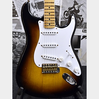 Fender Custom Shop 70th Anniversary 1954 Stratocaster Journeyman Relic -Wide Fade 2 Color Sunburst-