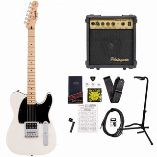 Squier by FenderSonic Esquire H Maple Fingerboard Black Pickguard Arctic White スクワイヤー PG-10アンプ付属エレキギ