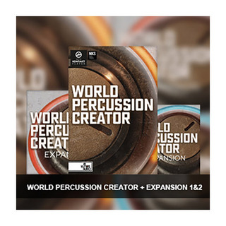 IN SESSION AUDIO WORLD PERCUSSION CREATOR + EXPANSION 1&2 [メール納品 代引き不可]