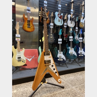 Epiphone 1958 Korina Flying V/Aged Natural