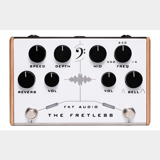 FKT AUDIO The Fretless Midrange EQ Chorus Reverb ベース用エフェクター【WEBSHOP】