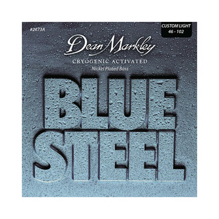 Dean MarkleyDM2673A Blue Steel Bass Guitar Strings NPS CUS Light 4S 46-102 エレキベース弦