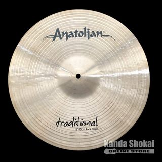 Anatolian Cymbals TRADITIONAL 16"Rock Crash
