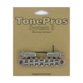 TONE PROS TP7-N 7 String Metric Tuneomatic Large Posts ニッケル ギター用ブリッジ