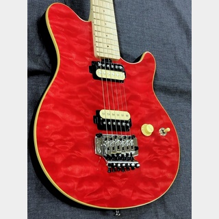 Sterling by MUSIC MAN SBMM AX40-TRD-M(Trans Red) 