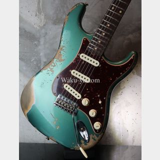 Fender Custom Shop62 Stratocaster / Aged Sherwood Green Metallic / Heavy Relic