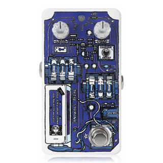 animal pedal 旧fazz Animals Pedalより、アカサカハルのイラストを筐体にあしらったファズ ギター