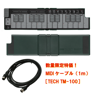 KORG nanoKEY AG[NANOKEY-FD AG(Alpine Green)] + MIDI cable 1m ◆即納可能!送料無料!