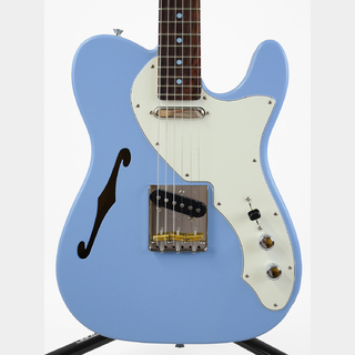 FenderMade in Japan Limited Kusumi Color Telecaster Thinline (Blue)