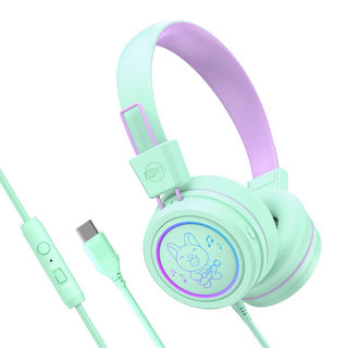 MEE Audio MEE audio ミーオーディオ HP-KJ55U-MT KidJamz KJ55U ミント 子供用 有線ヘッドホン キッズヘッドフォン