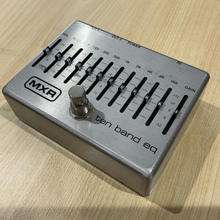 【極上美品】MXR Ten Band EQ ほぼ新品　特注アクリルカバー付き‼️ 極上美品】MXR Ten Band EQ ほぼ新品 特注アクリルカバー付き‼️