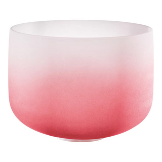 Meinl 14" Color-Frosted Crystal Singing Bowl, Note C, Root Chakra [CSBC14C]