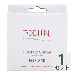 FOEHNEGS-850 Electric Guitar Strings Super Light エレキギター弦 09-42