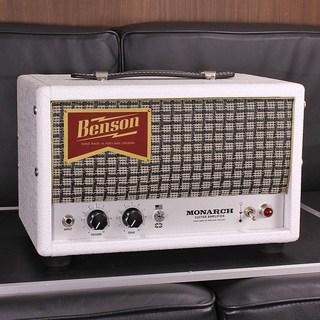 Benson AmpsMonarch 15 Watt Head White Tolex