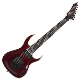 B.C.Rich SHREDZILLA 8 PROPHECY ARCHTOP WITH FLOYD ROSE Black Cherry Quilt 8弦エレキギター アウトレット