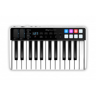 IK Multimedia iRig Keys I/O 25 MIDIキーボード 25鍵盤 [オーディオインターフェイス機能付き]【外箱破れあり】