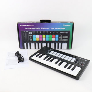 Novation 【中古】 novation LAUNCHKEY MINI MK3 MIDIキーボード コントローラー