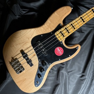 Squier by Fender Classic Vibe ’70s Jazz Bass Maple Fingerboard Natural【現物画像】