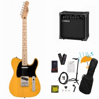 Squier by Fender Sonic Telecaster Maple FB BK PG Butterscotch Blonde YAMAHA GA15IIアンプ付属初心者セットR【WEBSHOP】