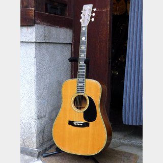 超最初期型’69年製の絶品！D28スタイル・モーリス W-23 超激鳴・超美品 1975 Morris W-40 Square Shoulder Dreadnought - 3-Piece Back