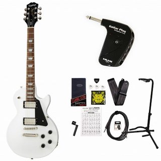 Epiphoneinspired by Gibson Les Paul Studio Alpine White エピフォン レスポール スタジオ GP-1アンプ付属エレキ