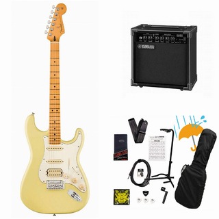 Fender Player II Stratocaster HSS Maple FB Hialeah Yellow エレキギター YAMAHA GA15IIアンプ付属初心者セットR