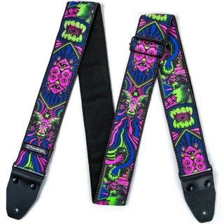 Jim Dunlop I Love Dust Jacquard Straps Fangs (ILD05)