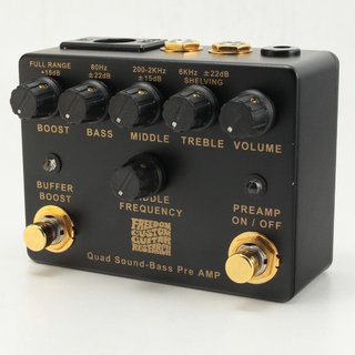 FREEDOM Quad Sound Bass Pre Amp Limited Black 【御茶ノ水本店】