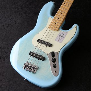 Fender2024 Collection Made in Japan Hybrid II Jazz Bass Maple FB Flame Celeste Blue [限定モデル] 【御茶ノ