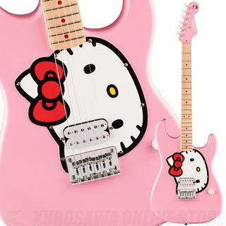 Squier by Fender Limited Edition Hello Kitty Stratocaster《高性能ケーブルプレゼント!》【即納可能】