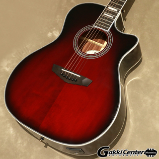 D'Angelico Premier Series Premier Gramercy, Trans Black Cherry Burst