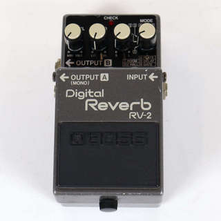 BOSS 【中古】 リバーブ エフェクター BOSS RV-2 Digital Reverb ギターエフェクター